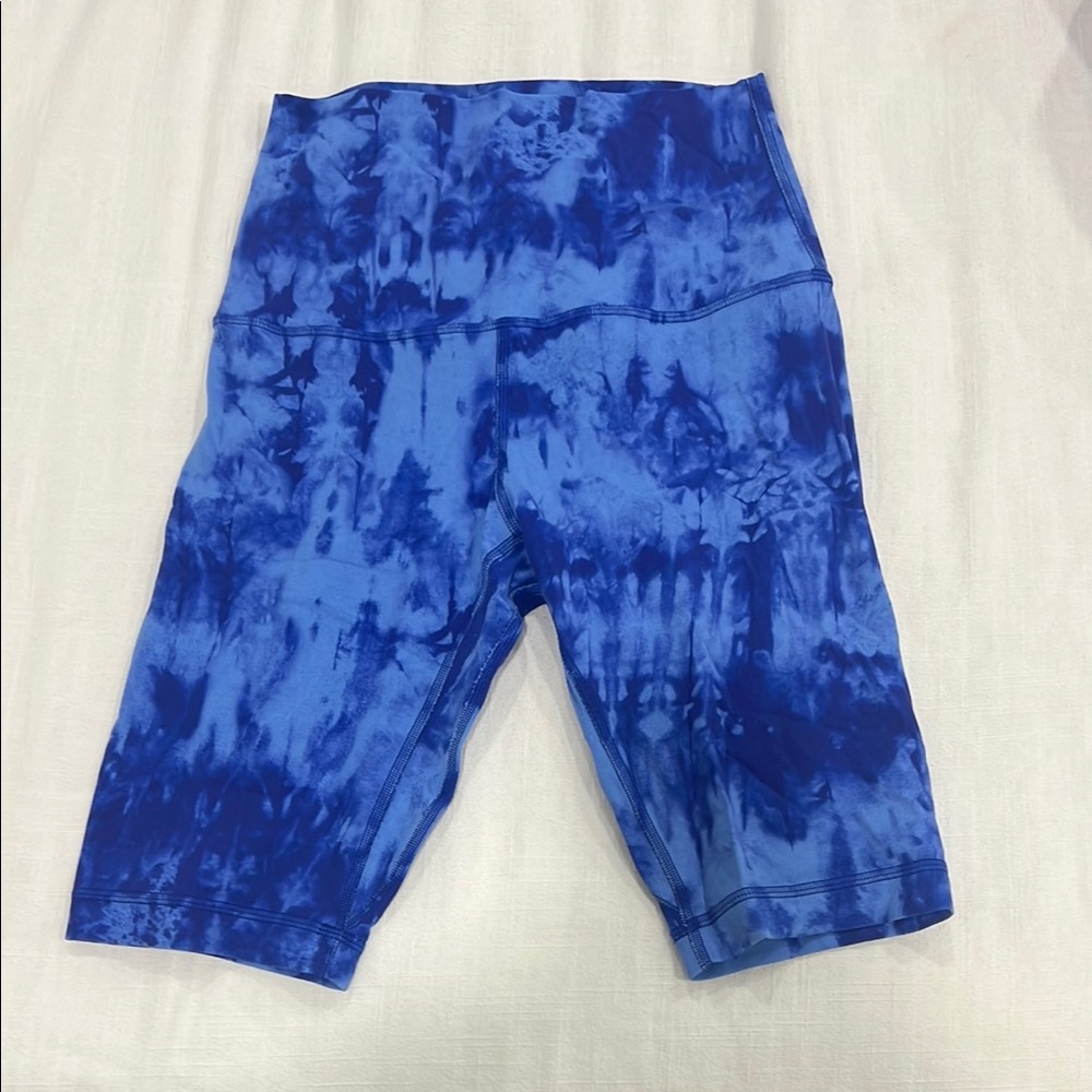 Lululemon Align Biker Tie-Dye Biker Shorts